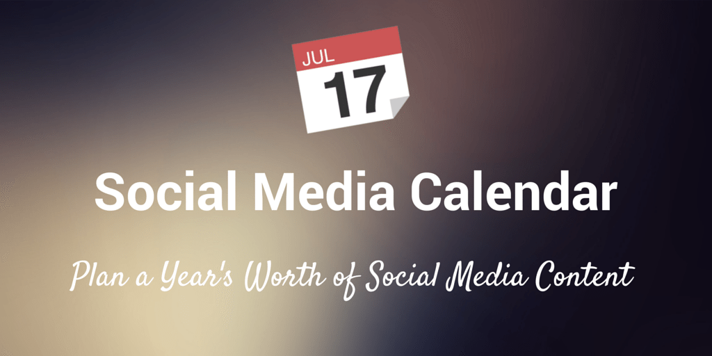 social-media-content-calendar